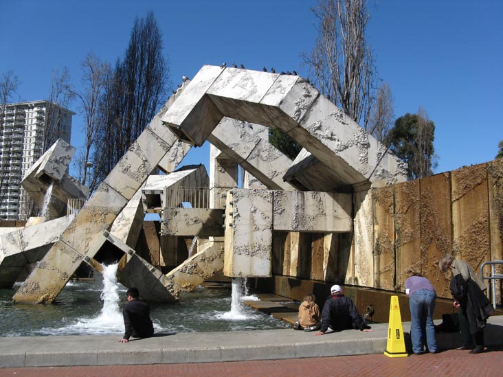 Vaillancourt Fountain, Justin Herman Plaza, The Embarcadero, San Francisco, California