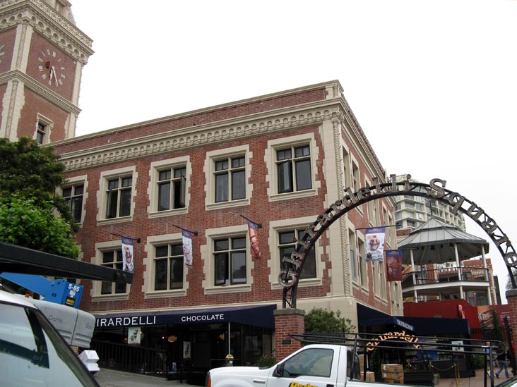 Ghirardelli Square From Larkin Street, Fisherman's Wharf, San Francisco, California