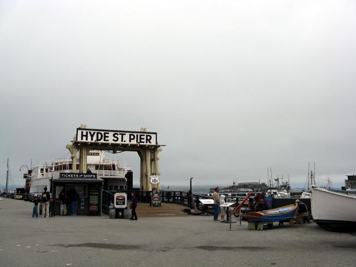 Hyde Street Pier, San Francisco Maritime National Historical Park, Fisherman's Wharf, San Francisco, California