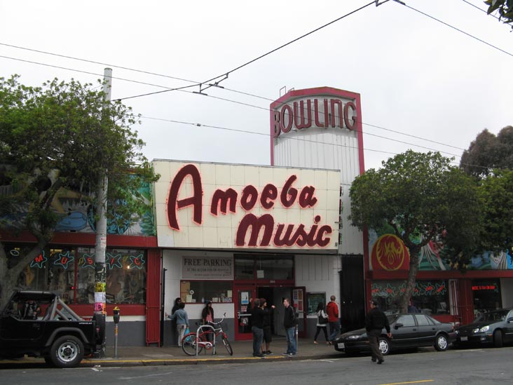 Amoeba Music, 1855 Haight Street, Haight-Ashbury, San Francisco, California