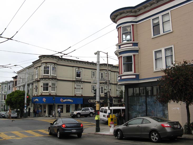 Haight Street and Ashbury Street, SE Corner, Haight-Ashbury, San Francisco, California