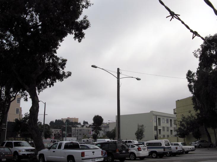 View Towards Hayes Street From Gough Street, Hayes Valley, San Francisco, California