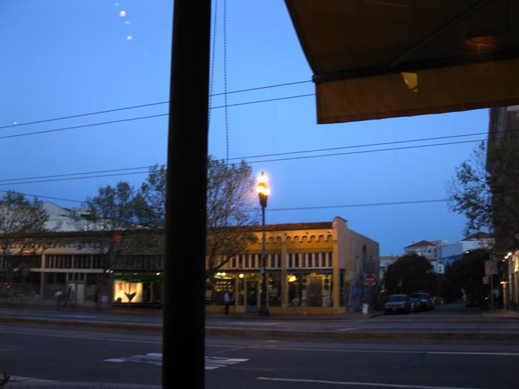 Market Street From Zuni Cafe, 1658 Market Street, Hayes Valley, San Francisco, California
