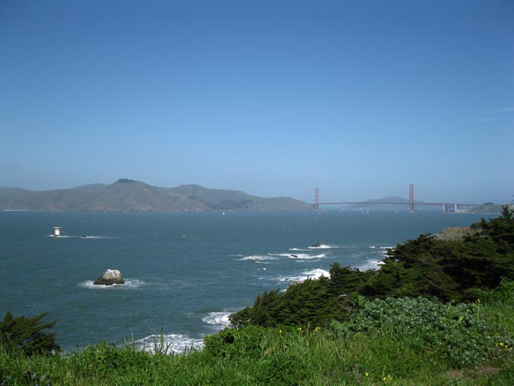 Golden Gate Bridge From Lands End, Golden Gate National Recreation Area, San Francisco, California, March 7, 2010