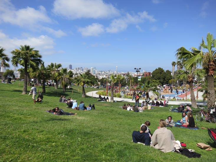 Dolores Park, Mission District, San Francisco, California, May 13, 2012