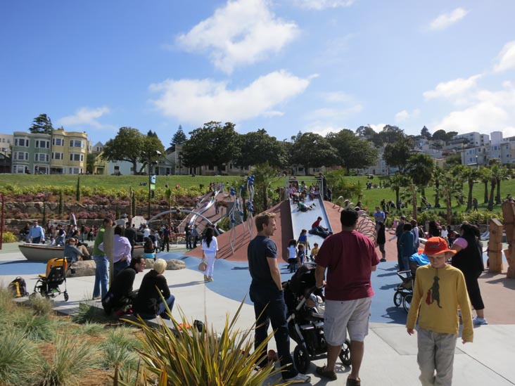 Playground, Dolores Park, Mission District, San Francisco, California, May 13, 2012