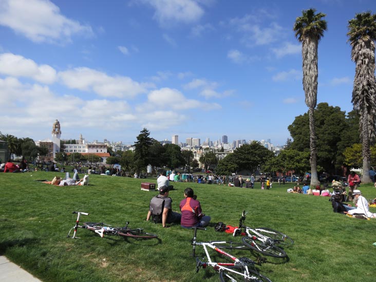 Dolores Park, Mission District, San Francisco, California, May 13, 2012