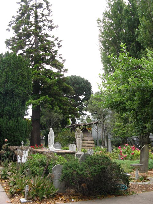 Cemetery, Mission Dolores, 3321 16th Street, Mission District, San Francisco, California