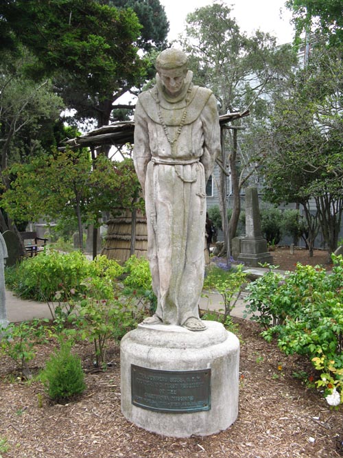 Junipero Serra, Cemetery, Mission Dolores, 3321 16th Street, Mission District, San Francisco, California