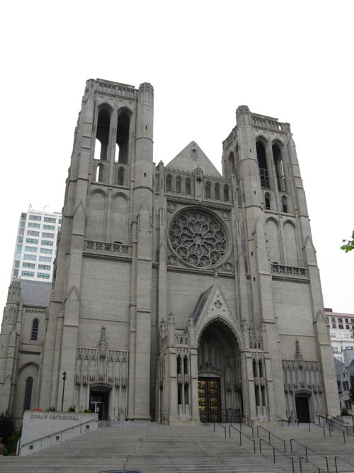 Grace Cathedral, 1100 California Street, Nob Hill, San Francisco, California