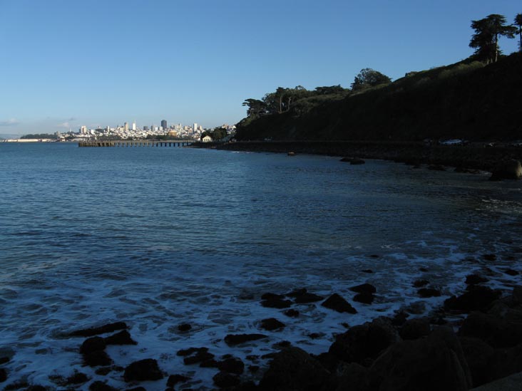 San Francisco Bay From Fort Point, Presidio, San Francisco, California