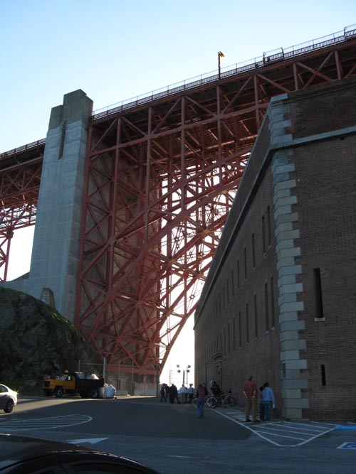 Golden Gate Bridge From Fort Point, Presidio, San Francisco, California