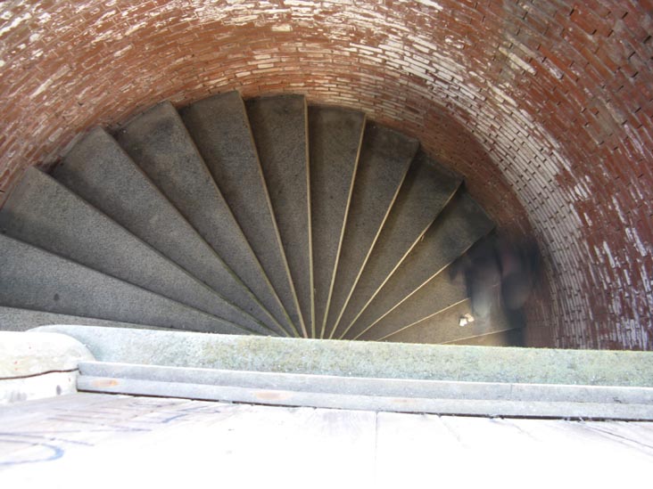 Staircase, Fort Point, Presidio, San Francisco, California