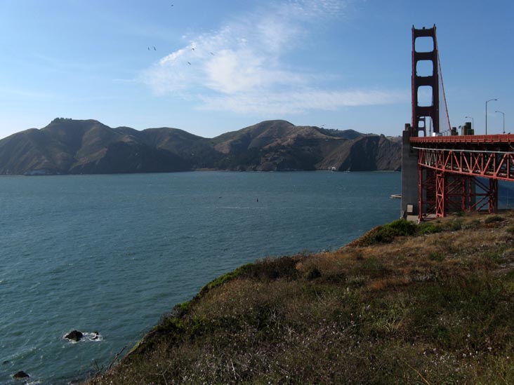 Golden Gate, Golden Gate Bridge From Presidio, San Francisco, California