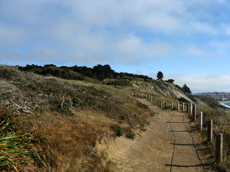 Path Leading From Golden Gate Bridge, Presidio, San Francisco, California