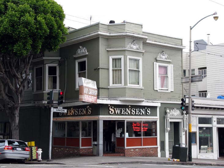 Swensen's, 1999 Hyde Street, Russian Hill, San Francisco, California