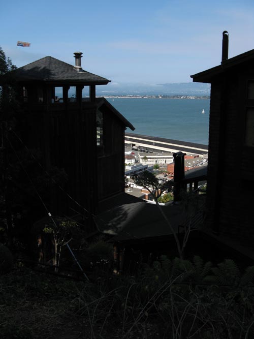 San Francisco Bay From Pioneer Park, Telegraph Hill, San Francisco, California