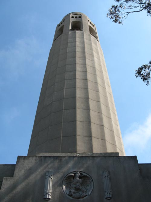 Coit Tower, Pioneer Park, Telegraph Hill, San Francisco, California