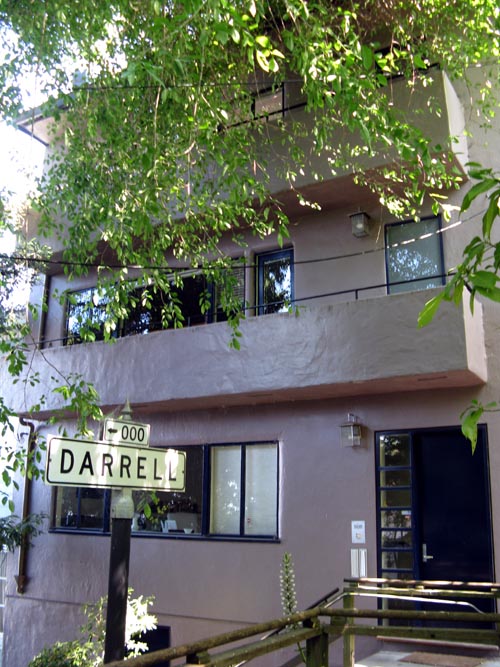 Darrell Place, Filbert Steps, Telegraph Hill, San Francisco, California