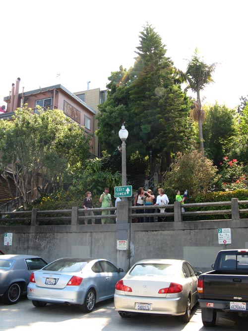 Filbert Steps at Montgomery Street, Telegraph Hill, San Francisco, California