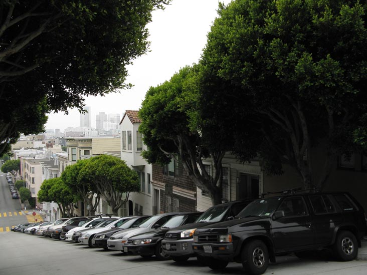 Filbert Street and Kearny Street, Telegraph Hill, San Francisco, California