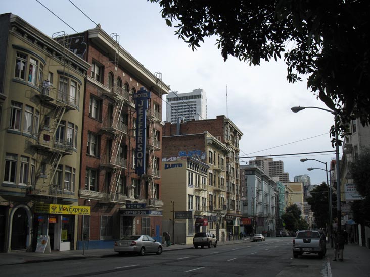 North Side of Eddy Street Between Hyde and Leavenworth Streets, Tenderloin, San Francisco, California