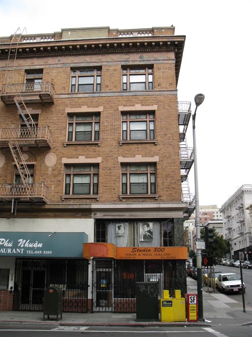 800 Geary Street at Hyde Street, Tenderloin, San Francisco, California