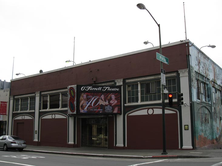 O'Farrell Theatre, 895 O'Farrell Street, Tenderloin, San Francisco, California