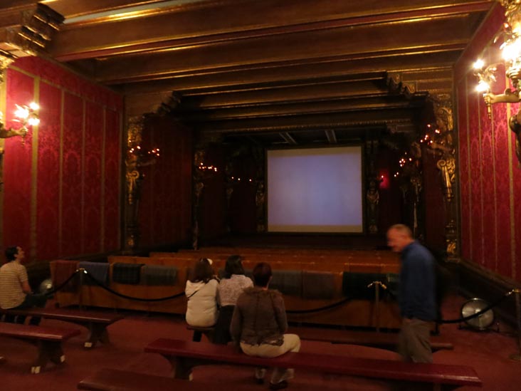 Theater, Casa Grande, Hearst Castle, San Simeon, California