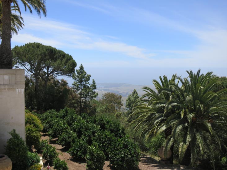 View From Neptune Pool, Hearst Castle, San Simeon, California