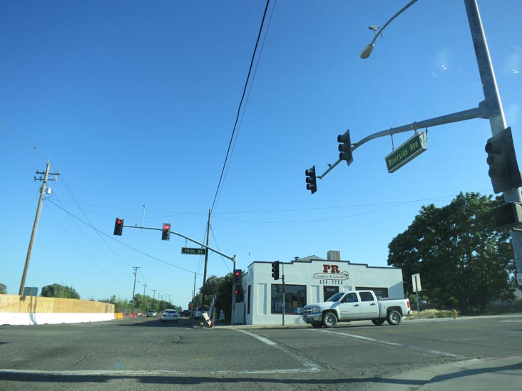 Riverside Avenue and 13th Street, Paso Robles, California, May 16, 2012