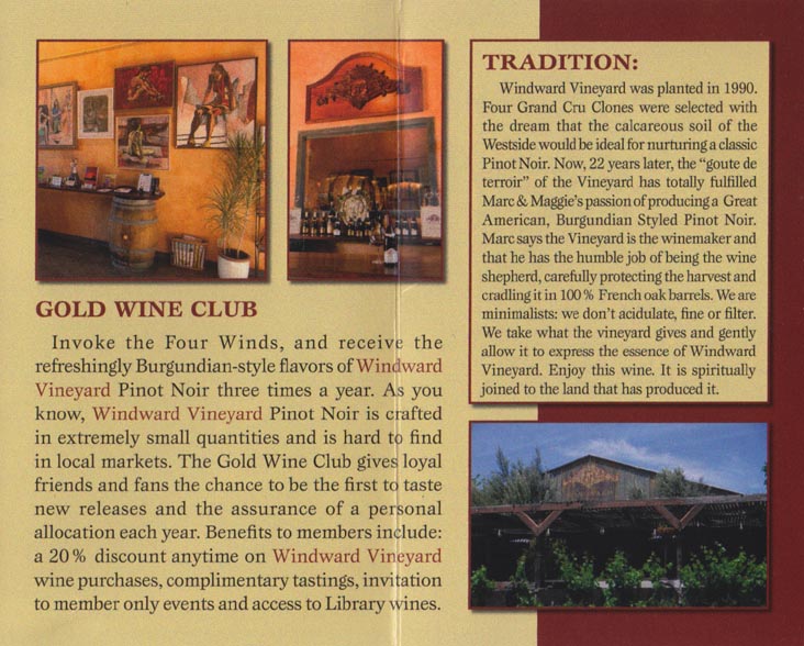 Windward Vineyard Brochure