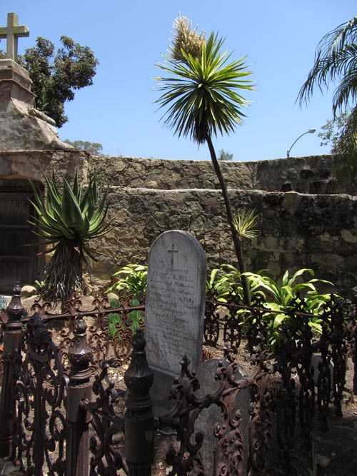 Cemetery Garden, Mission Santa Barbara, Santa Barbara, California