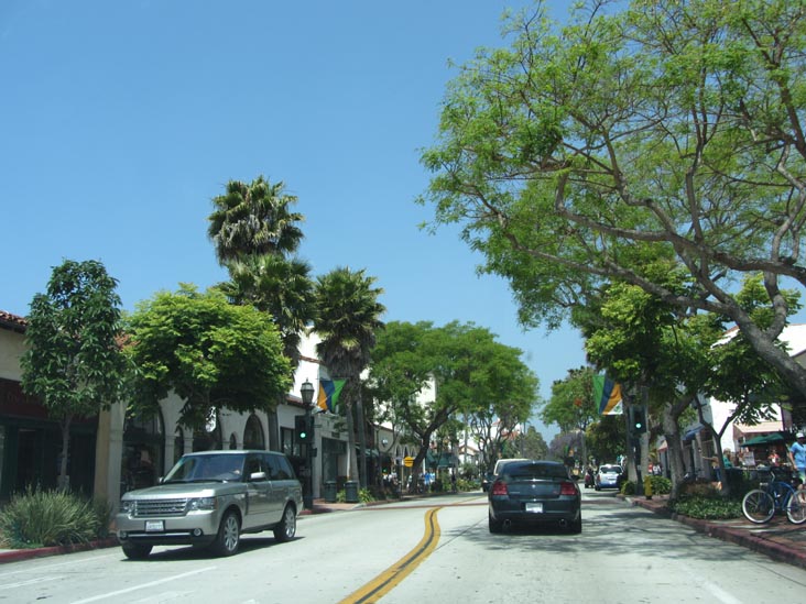 State Street Between Haley and Cota Streets, Santa Barbara, California