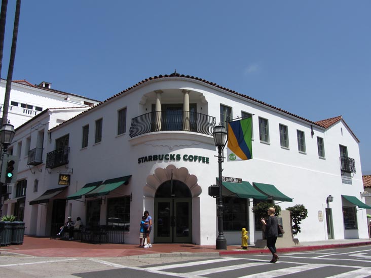 State Street at De La Guerra Street, Santa Barbara, California