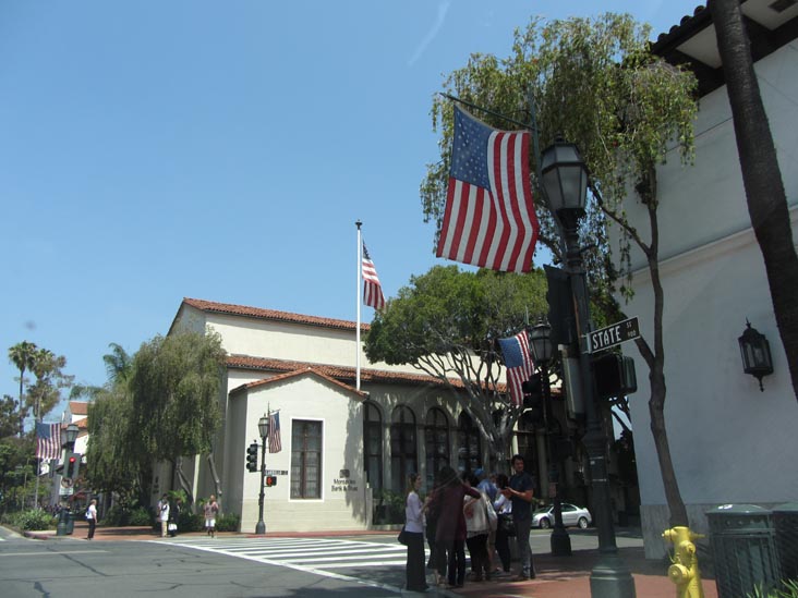 State Street at Carrillo Street, Santa Barbara, California