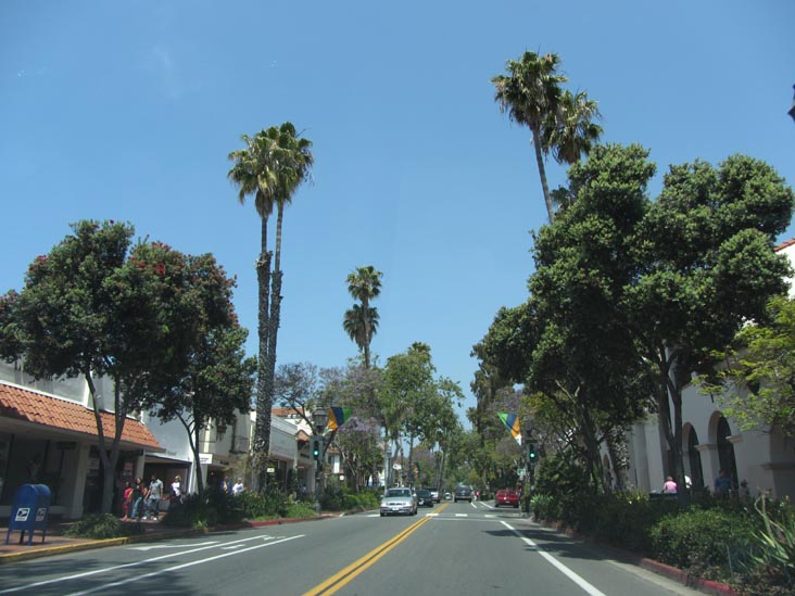 State Street Between Carrillo and Figueroa Streets, Santa Barbara, California