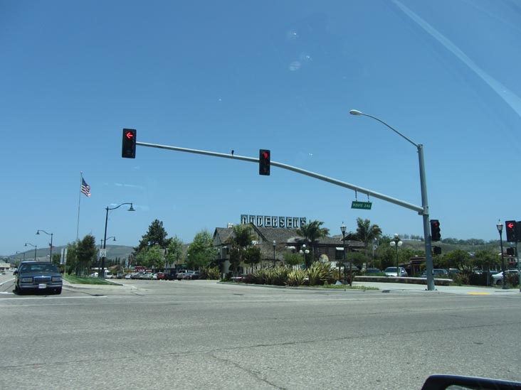 Highway 246 at Avenue of Flags, Buellton, California