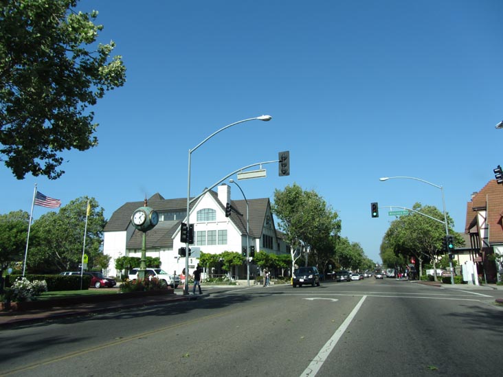 Mission Drive/Highway 246 at Atterdag Road, Solvang, California