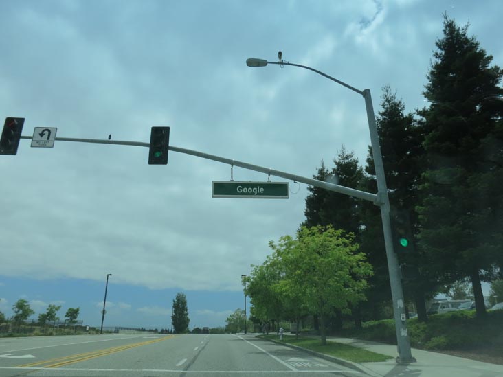 Amphitheatre Parkway, Mountain View, California, May 14, 2012