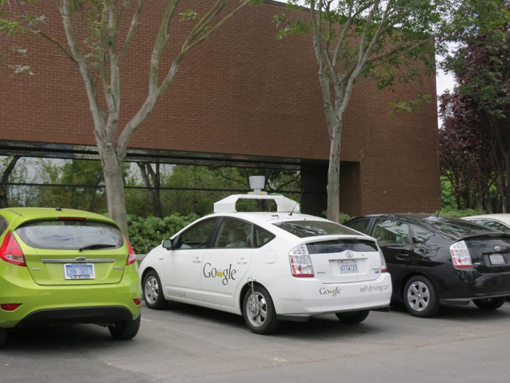 Google Self-Driving Car, Stierlin Court, Mountain View, California, May 14, 2012