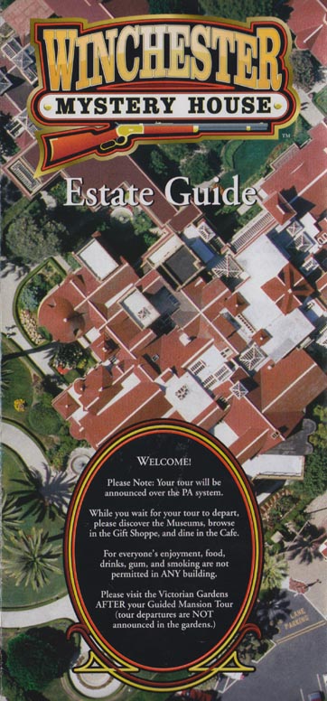 Estate Guide, Winchester Mystery House, San Jose, California