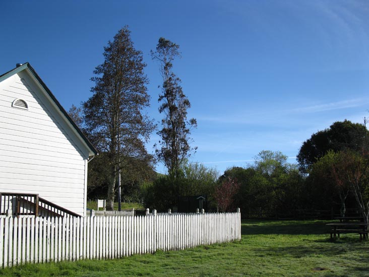 Christo & Jeanne-Claude Running Fence/Watson School Historic Park, 15000 Bodega Highway, Bodega, California