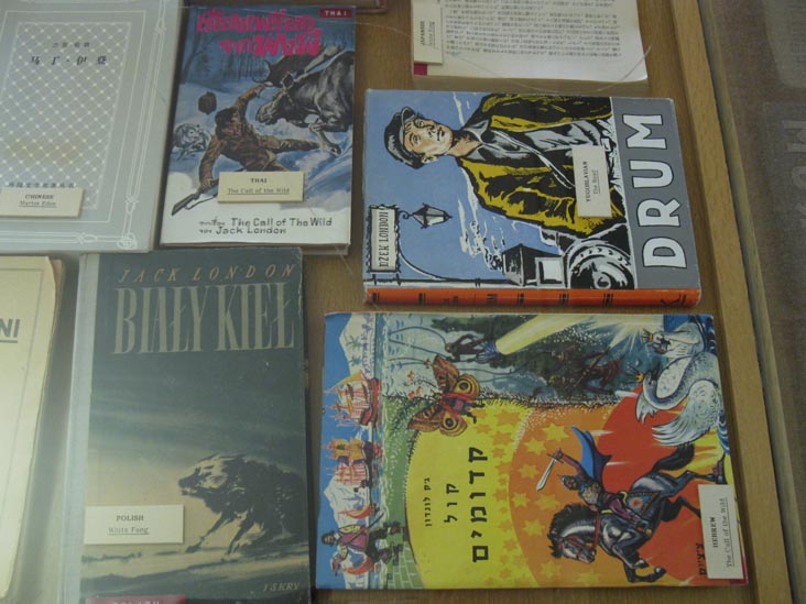 International Versions of Jack London Novels, House of Happy Walls Museum, Jack London State Historic Park, Glen Ellen, California