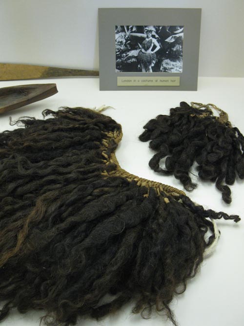 Human Hair Costume, House of Happy Walls Museum, Jack London State Historic Park, Glen Ellen, California