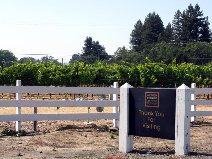 Alderbrook Winery, 2306 Magnolia Drive, Healdsburg, California