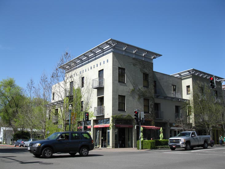 Hotel Healdsburg, 25 Matheson Street, Healdsburg Plaza, Healdsburg, California