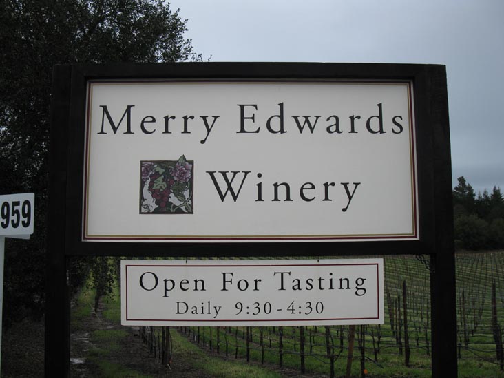 Merry Edwards Winery, 2959 Gravenstein Highway North, Sebastopol, California