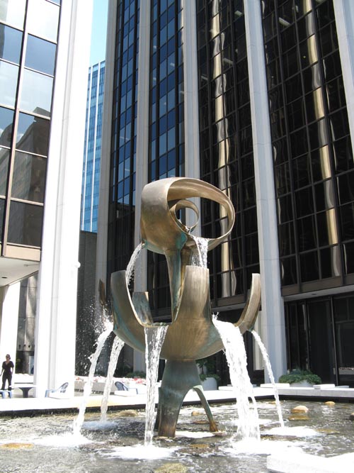 Fountain of the Pioneers, Bentall Centre, 500 Burrard Street, Vancouver, BC, Canada