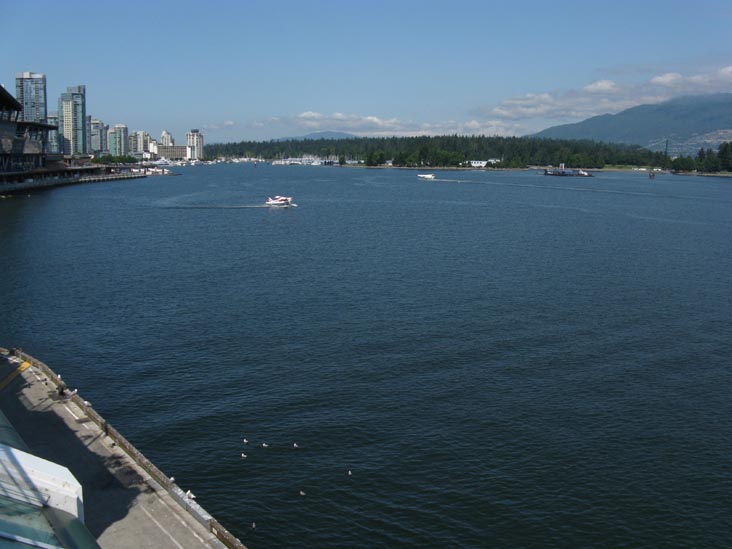 View Towards Coal Harbour From Canada Place, Vancouver, BC, Canada